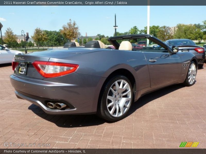 Grigio Alfieri (Grey) / Sabbia 2011 Maserati GranTurismo Convertible GranCabrio