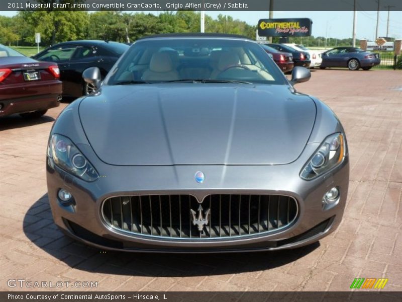 Grigio Alfieri (Grey) / Sabbia 2011 Maserati GranTurismo Convertible GranCabrio