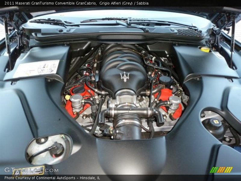  2011 GranTurismo Convertible GranCabrio Engine - 4.7 Liter DOHC 32-Valve VVT V8