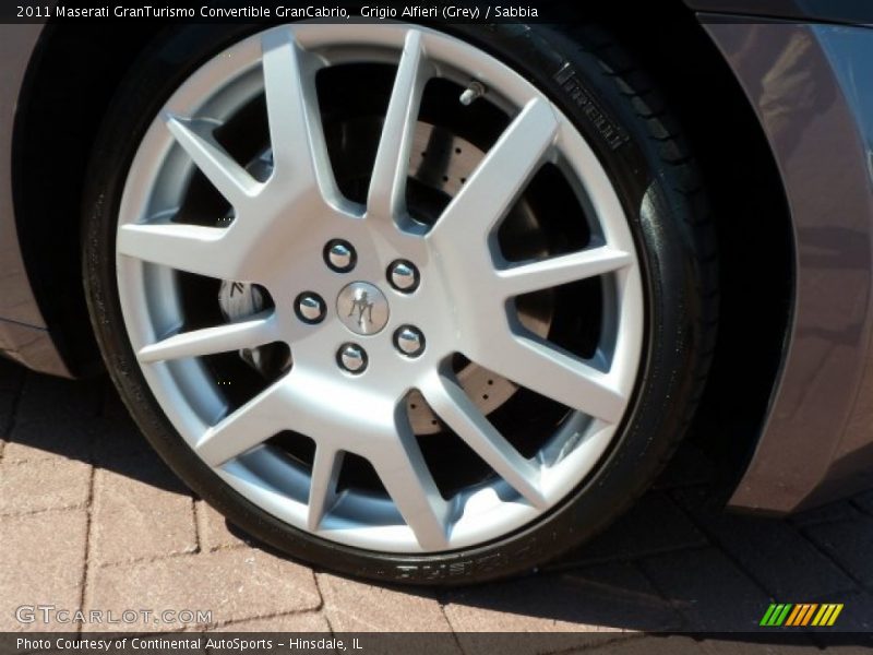  2011 GranTurismo Convertible GranCabrio Wheel