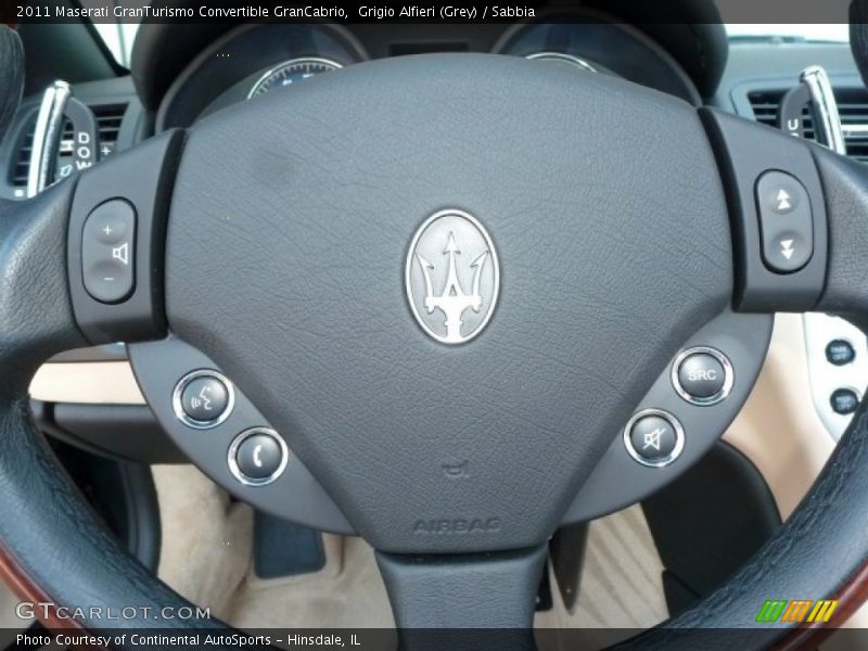  2011 GranTurismo Convertible GranCabrio Steering Wheel