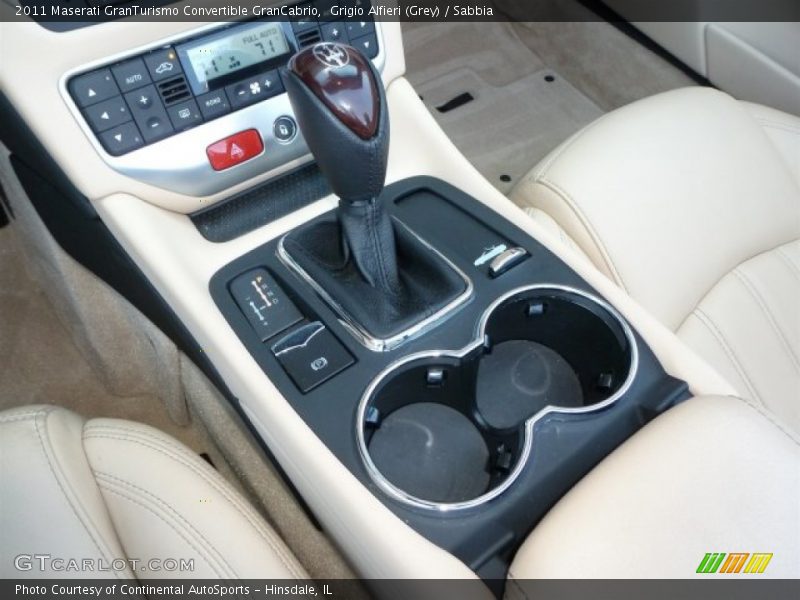  2011 GranTurismo Convertible GranCabrio 6 Speed ZF Paddle-Shift Automatic Shifter
