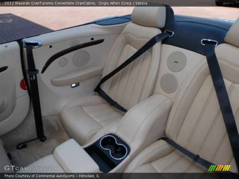  2011 GranTurismo Convertible GranCabrio Sabbia Interior