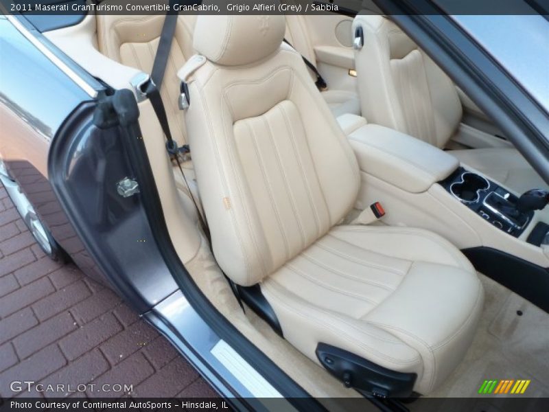 Front Seat of 2011 GranTurismo Convertible GranCabrio
