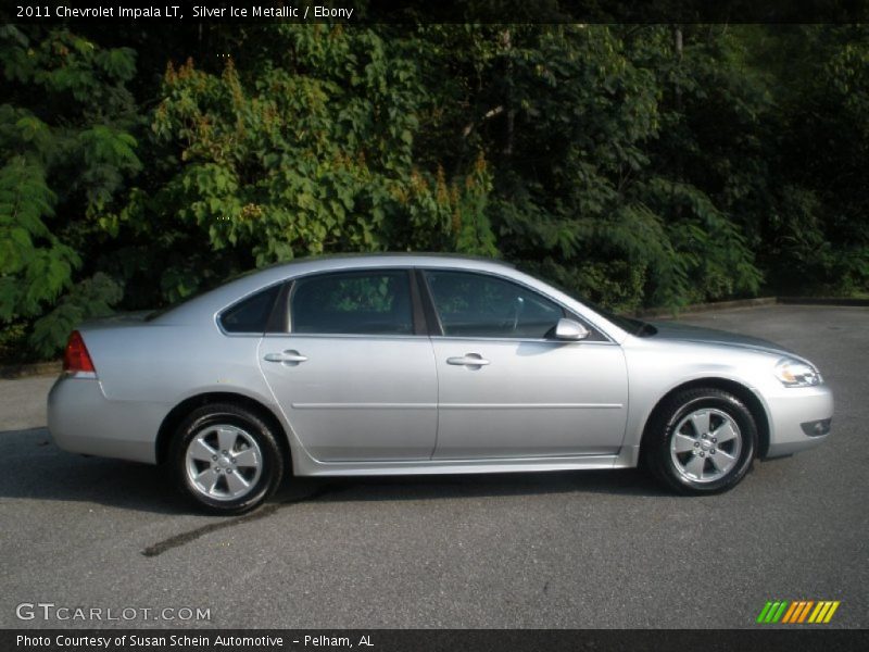 Silver Ice Metallic / Ebony 2011 Chevrolet Impala LT