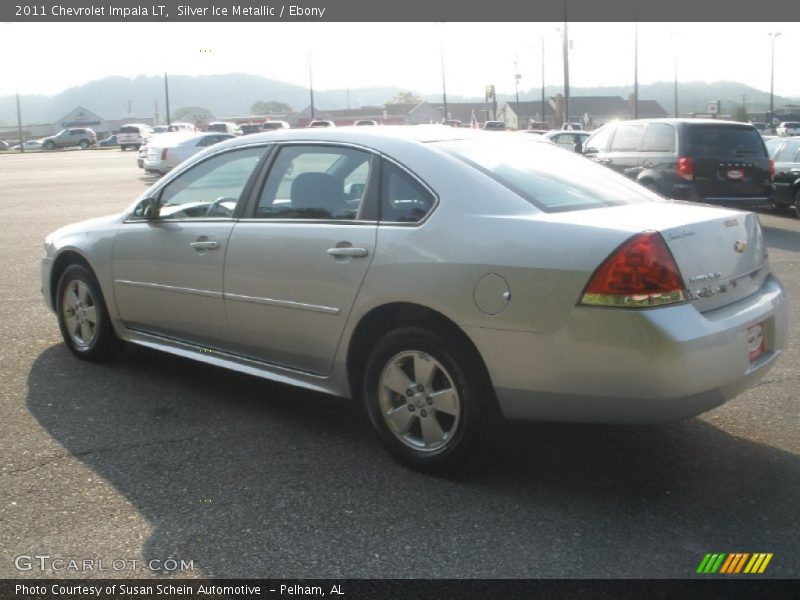 Silver Ice Metallic / Ebony 2011 Chevrolet Impala LT