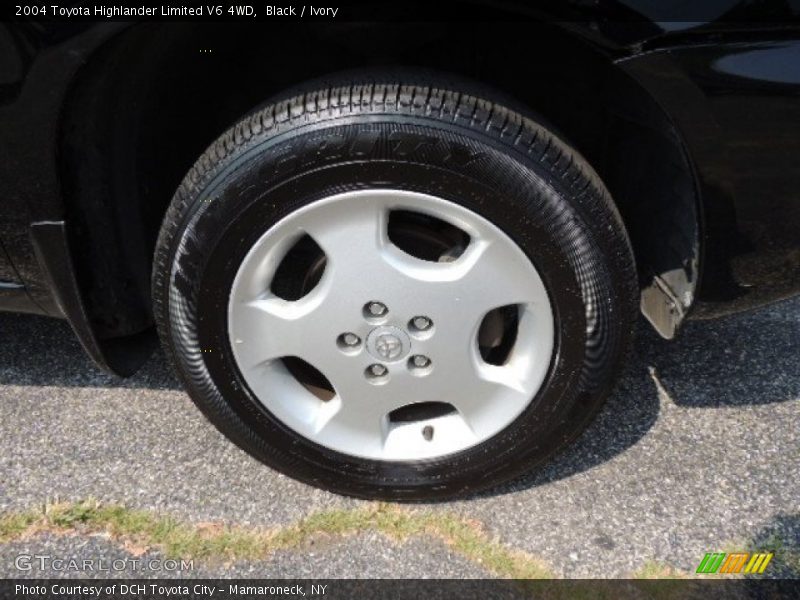 Black / Ivory 2004 Toyota Highlander Limited V6 4WD