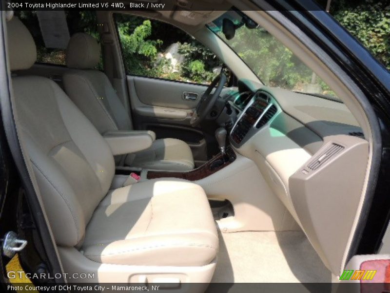 Black / Ivory 2004 Toyota Highlander Limited V6 4WD