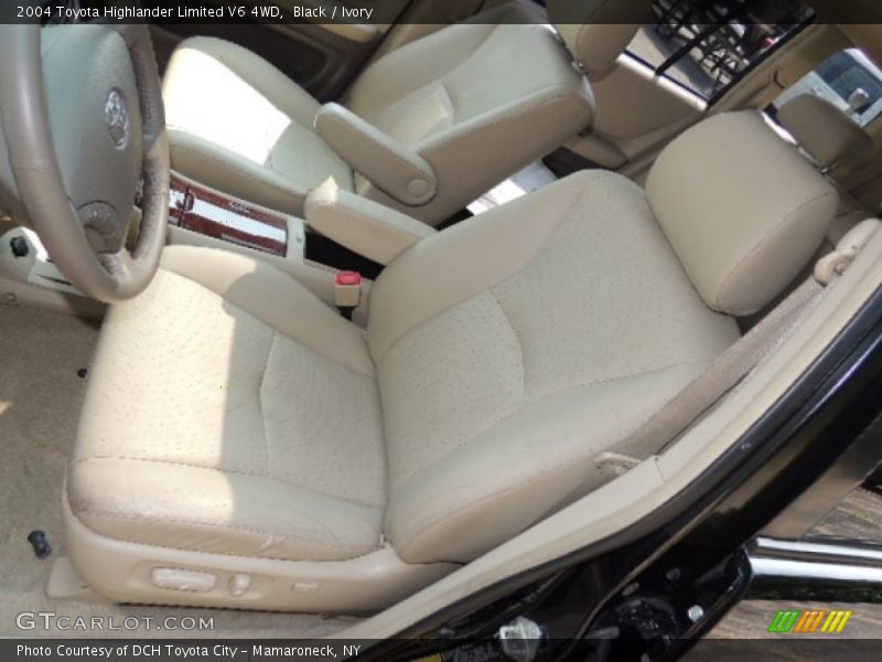 Black / Ivory 2004 Toyota Highlander Limited V6 4WD