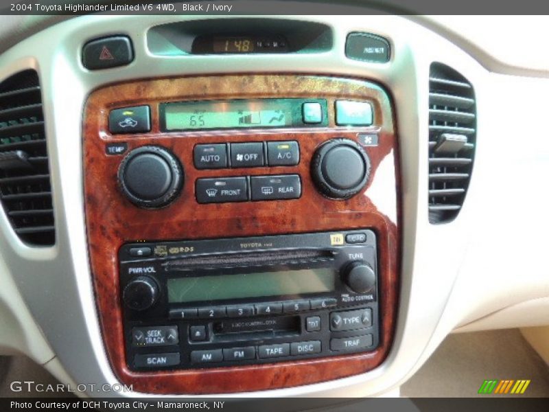 Black / Ivory 2004 Toyota Highlander Limited V6 4WD