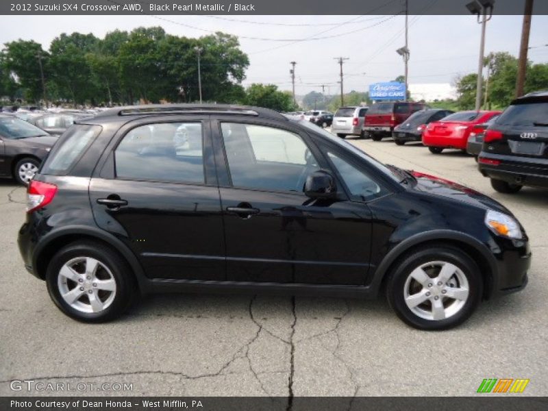 Black Pearl Metallic / Black 2012 Suzuki SX4 Crossover AWD