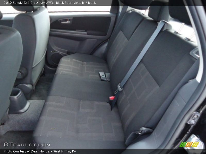 Black Pearl Metallic / Black 2012 Suzuki SX4 Crossover AWD