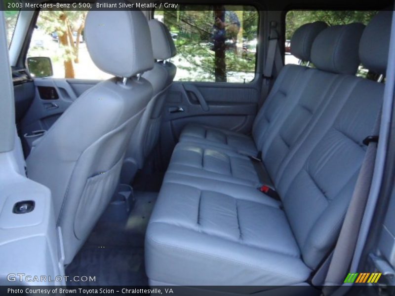 Rear Seat of 2003 G 500