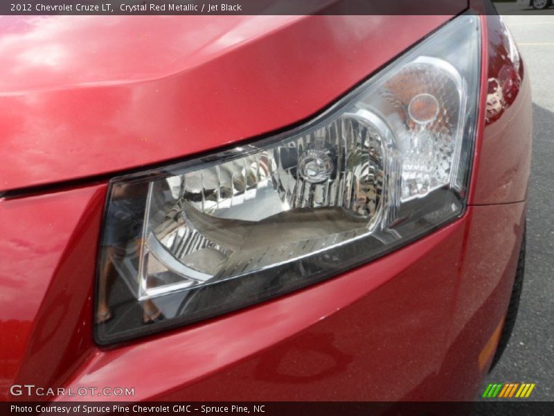 Crystal Red Metallic / Jet Black 2012 Chevrolet Cruze LT