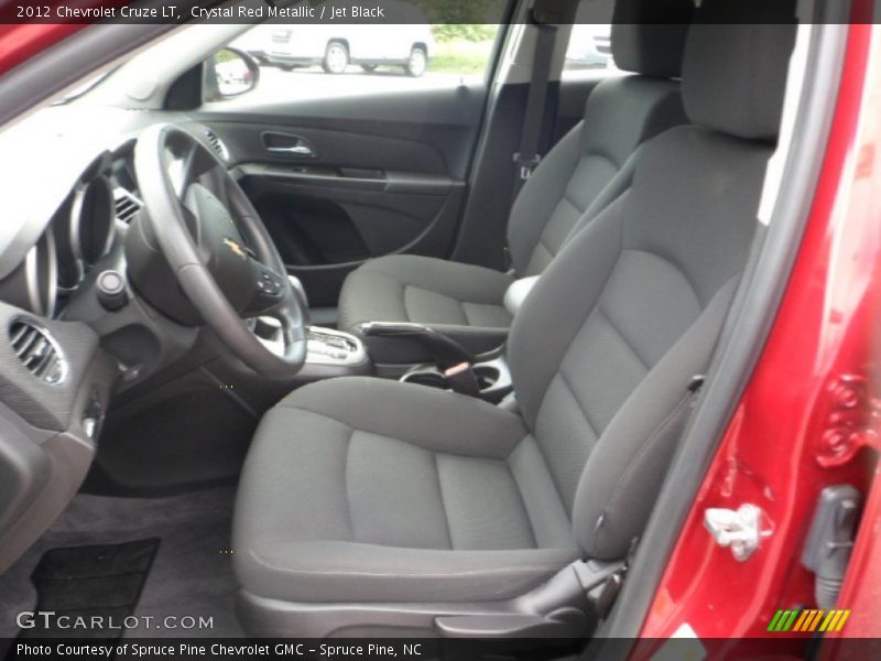 Crystal Red Metallic / Jet Black 2012 Chevrolet Cruze LT