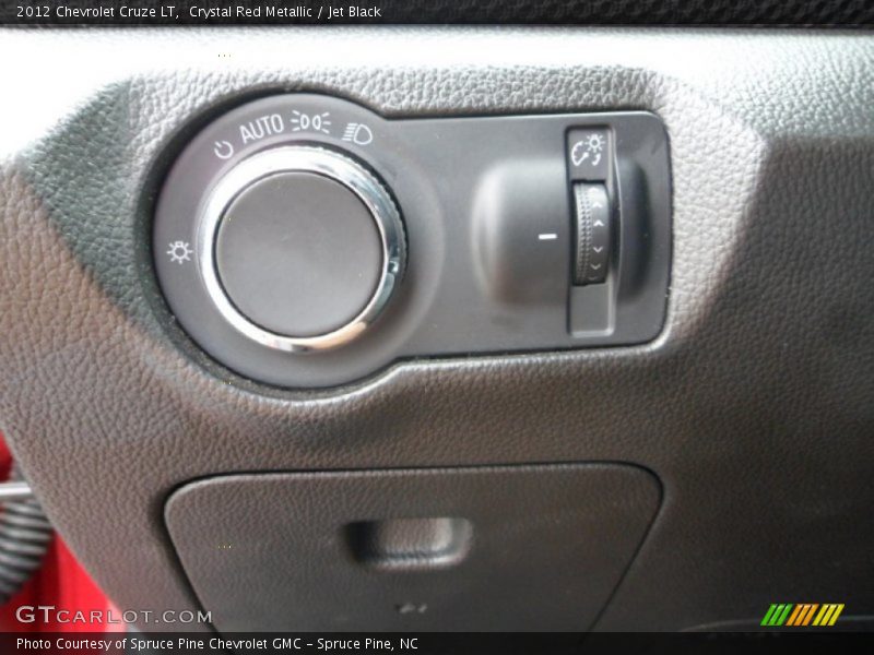 Crystal Red Metallic / Jet Black 2012 Chevrolet Cruze LT