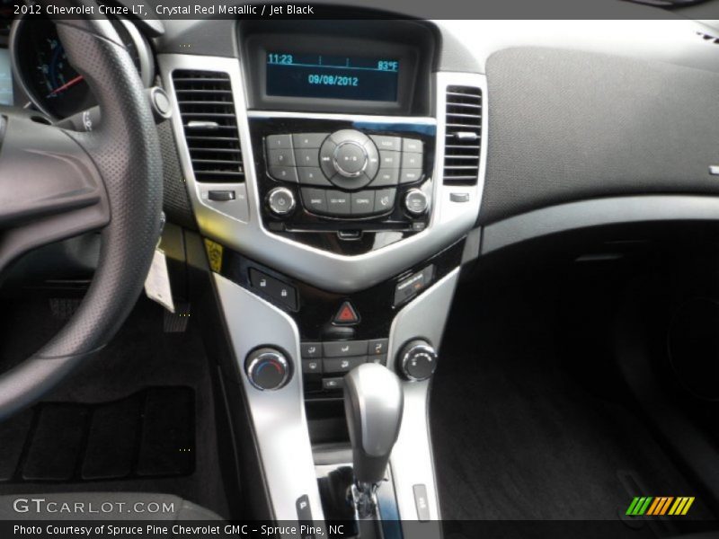 Crystal Red Metallic / Jet Black 2012 Chevrolet Cruze LT