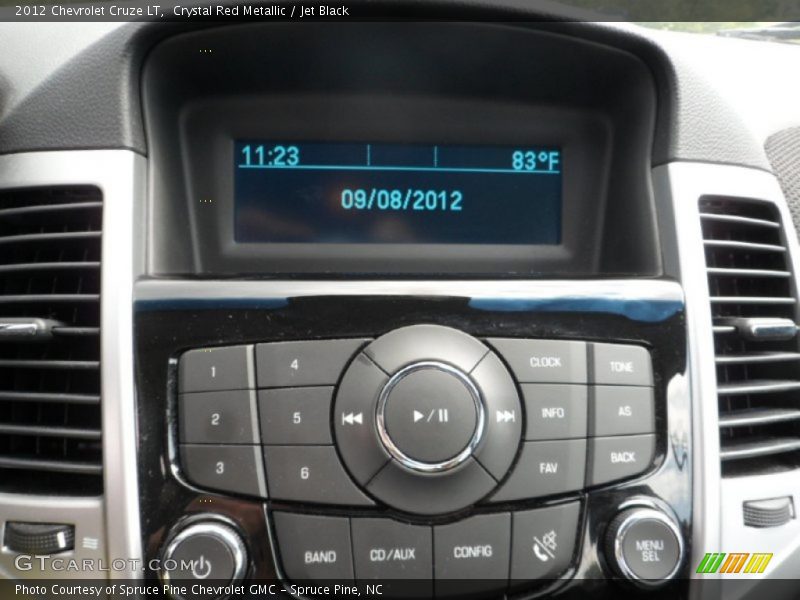 Crystal Red Metallic / Jet Black 2012 Chevrolet Cruze LT