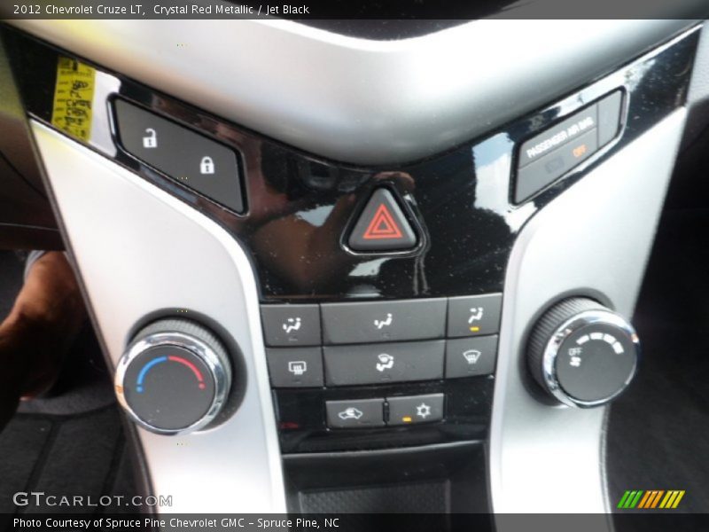 Crystal Red Metallic / Jet Black 2012 Chevrolet Cruze LT