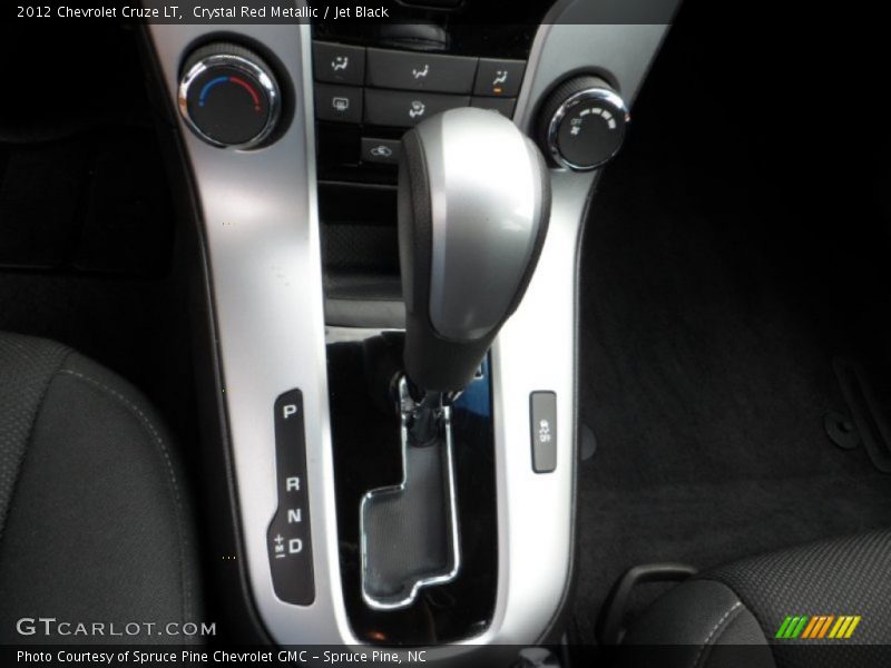 Crystal Red Metallic / Jet Black 2012 Chevrolet Cruze LT