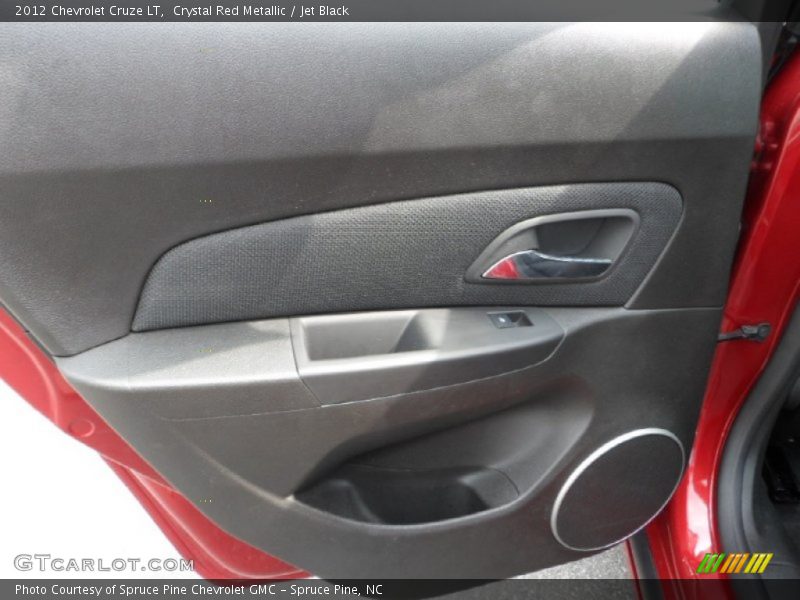 Crystal Red Metallic / Jet Black 2012 Chevrolet Cruze LT