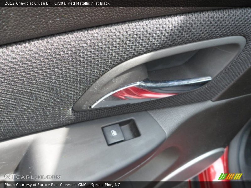Crystal Red Metallic / Jet Black 2012 Chevrolet Cruze LT