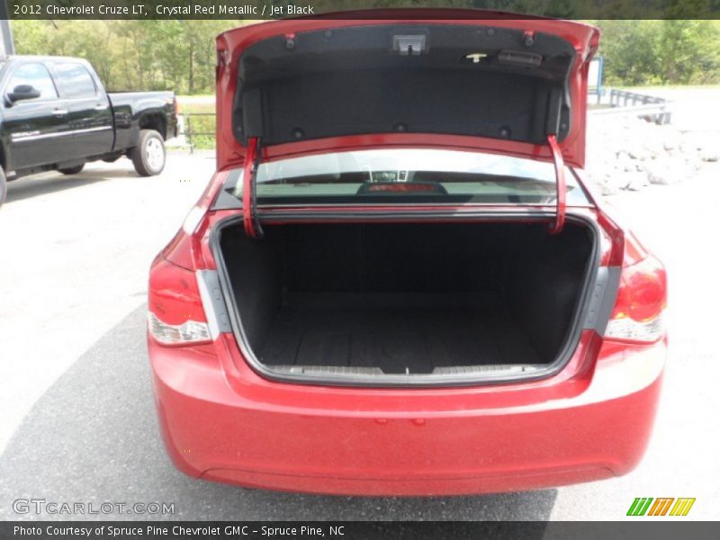 Crystal Red Metallic / Jet Black 2012 Chevrolet Cruze LT