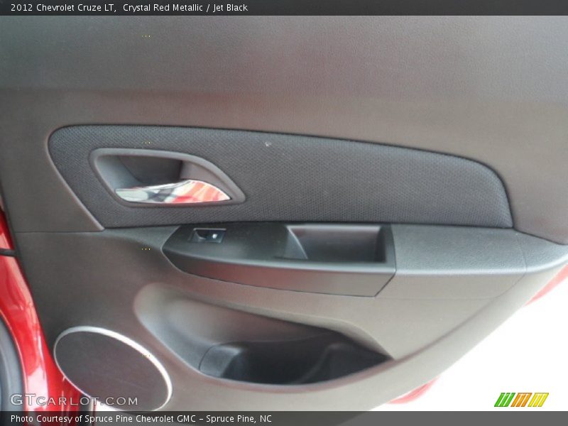 Crystal Red Metallic / Jet Black 2012 Chevrolet Cruze LT
