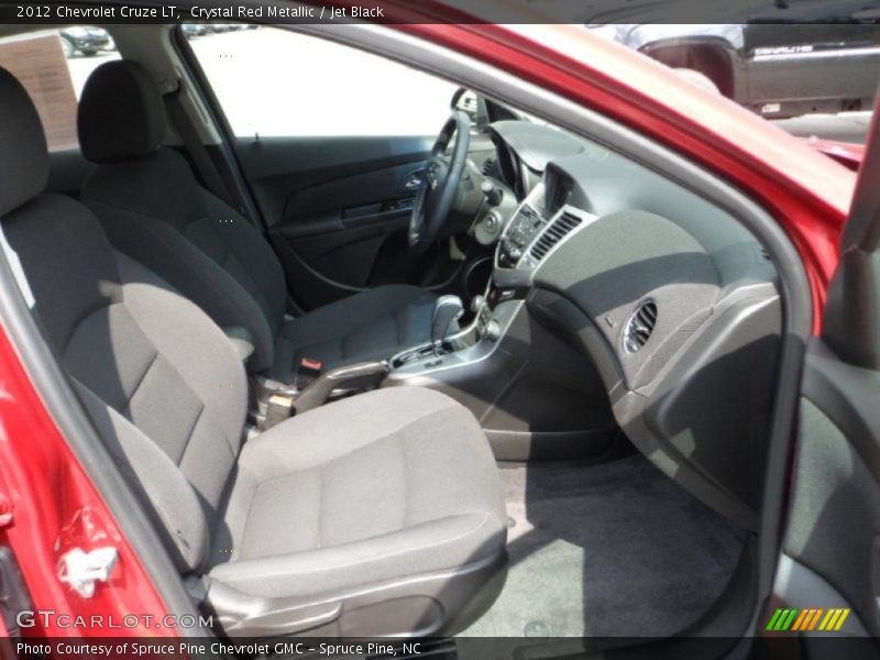 Crystal Red Metallic / Jet Black 2012 Chevrolet Cruze LT