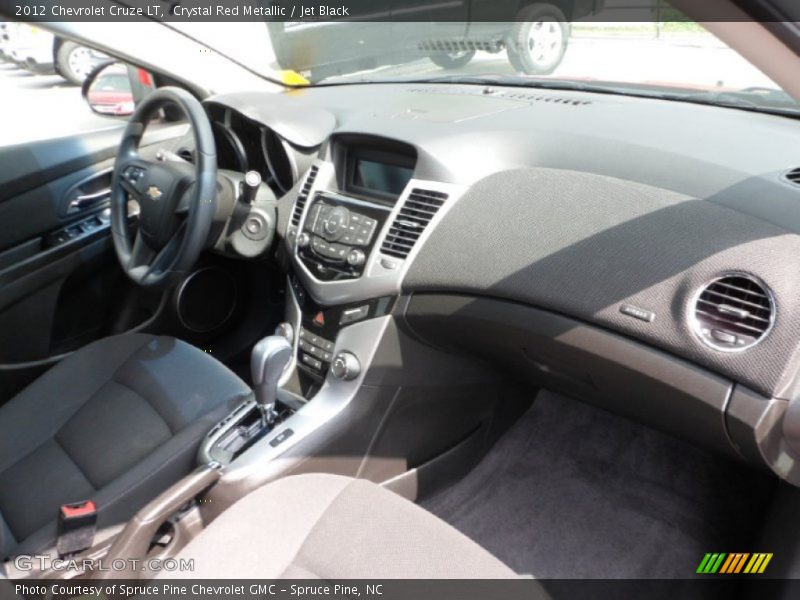 Crystal Red Metallic / Jet Black 2012 Chevrolet Cruze LT