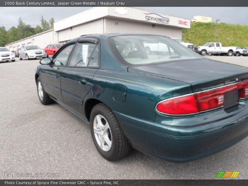 Jasper Green Metallic / Medium Gray 2000 Buick Century Limited