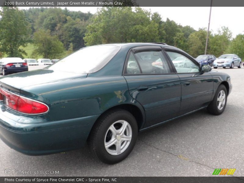 Jasper Green Metallic / Medium Gray 2000 Buick Century Limited