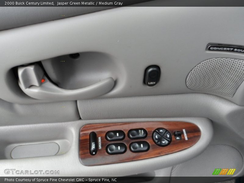 Jasper Green Metallic / Medium Gray 2000 Buick Century Limited