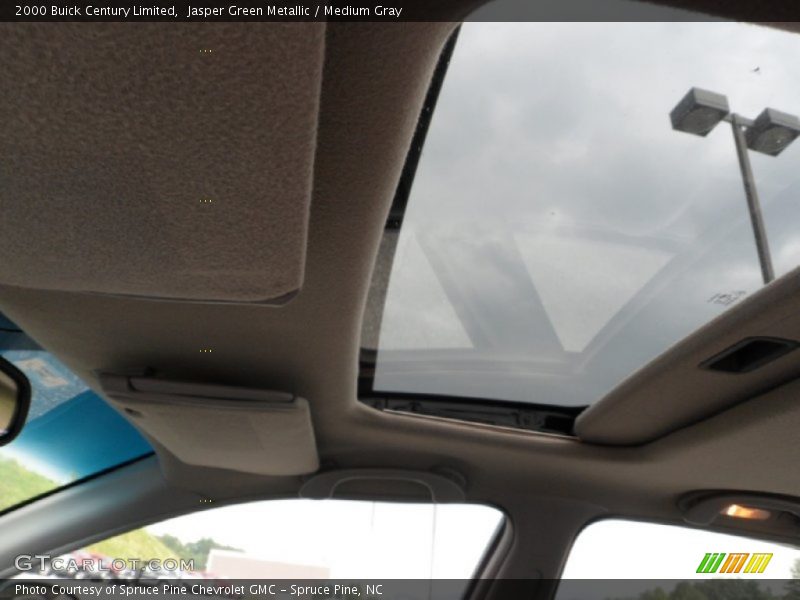 Jasper Green Metallic / Medium Gray 2000 Buick Century Limited
