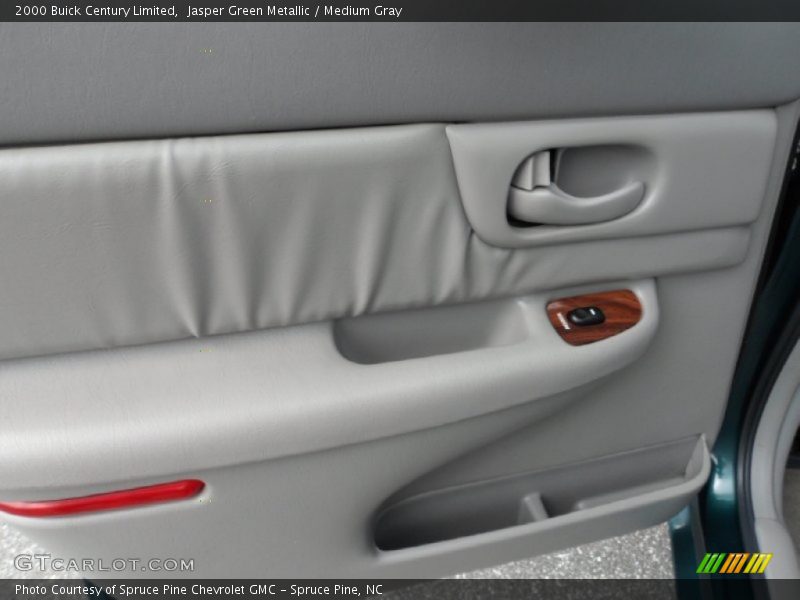 Jasper Green Metallic / Medium Gray 2000 Buick Century Limited