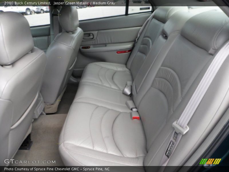 Jasper Green Metallic / Medium Gray 2000 Buick Century Limited