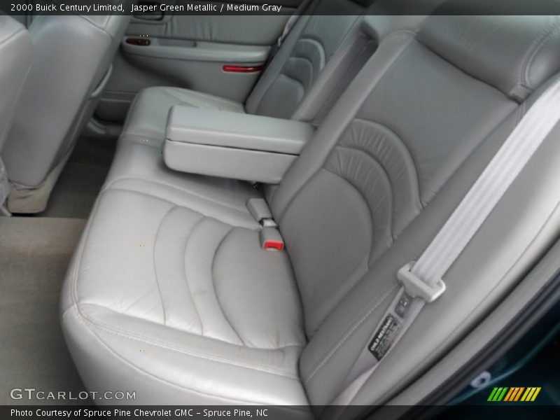 Jasper Green Metallic / Medium Gray 2000 Buick Century Limited
