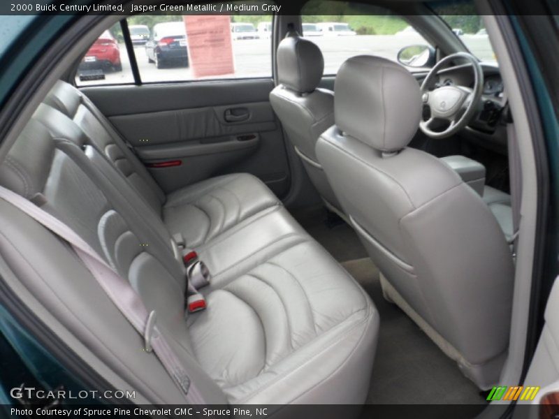 Jasper Green Metallic / Medium Gray 2000 Buick Century Limited