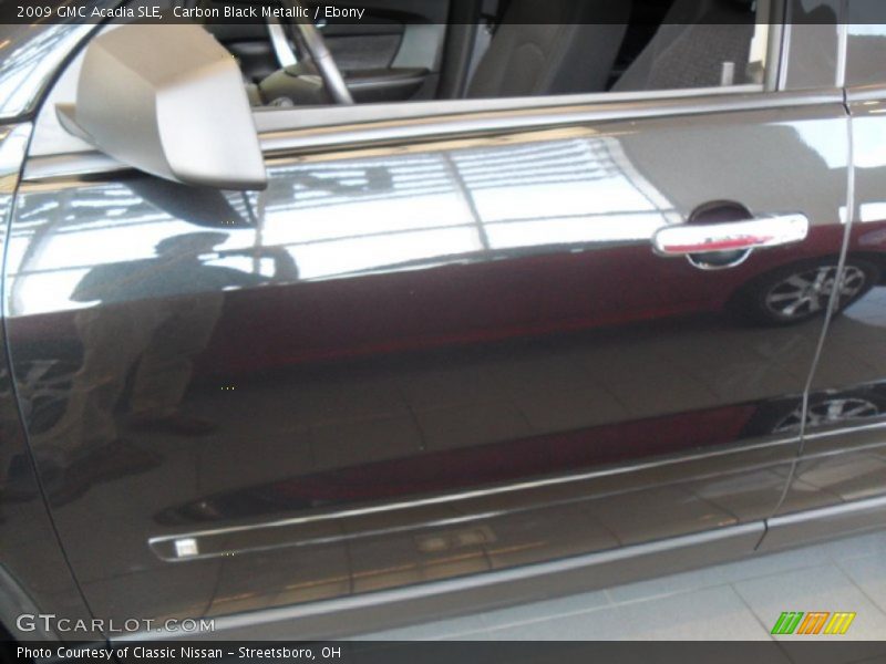 Carbon Black Metallic / Ebony 2009 GMC Acadia SLE