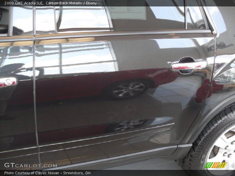 Carbon Black Metallic / Ebony 2009 GMC Acadia SLE