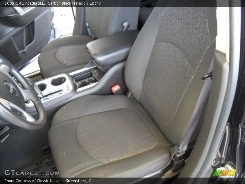 Carbon Black Metallic / Ebony 2009 GMC Acadia SLE