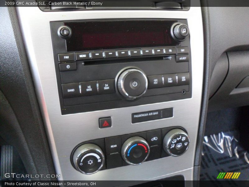 Carbon Black Metallic / Ebony 2009 GMC Acadia SLE