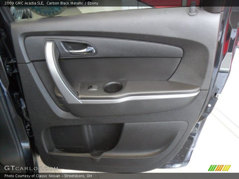 Carbon Black Metallic / Ebony 2009 GMC Acadia SLE