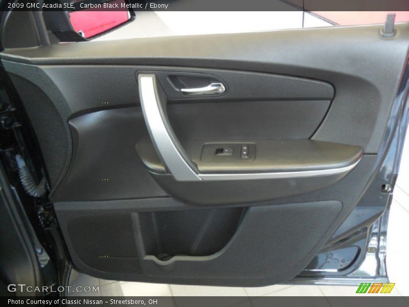 Carbon Black Metallic / Ebony 2009 GMC Acadia SLE