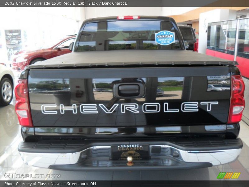 Black / Dark Charcoal 2003 Chevrolet Silverado 1500 Regular Cab