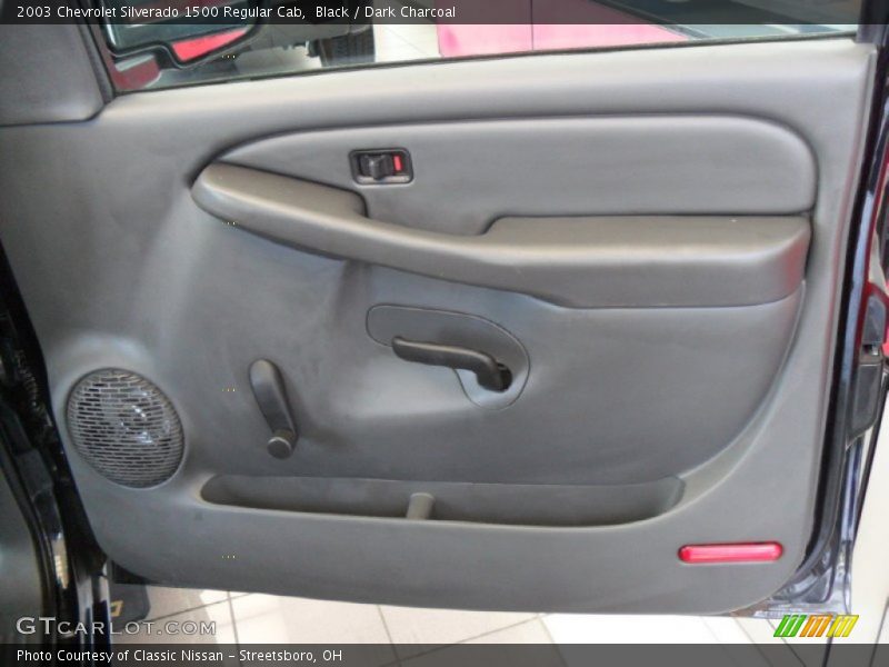 Black / Dark Charcoal 2003 Chevrolet Silverado 1500 Regular Cab