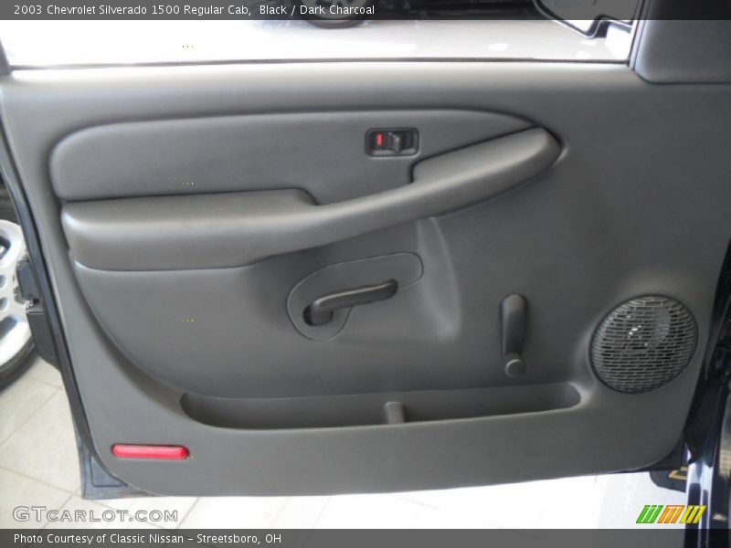 Black / Dark Charcoal 2003 Chevrolet Silverado 1500 Regular Cab