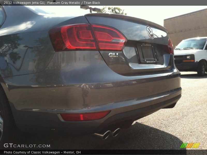 Platinum Gray Metallic / Titan Black 2012 Volkswagen Jetta GLI