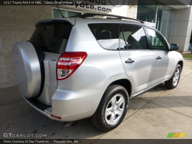 Classic Silver Metallic / Ash 2012 Toyota RAV4 I4 4WD