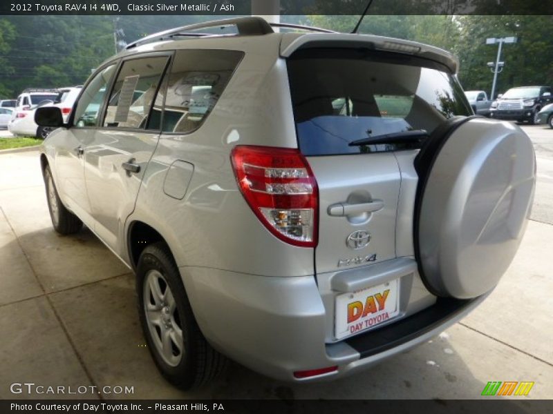 Classic Silver Metallic / Ash 2012 Toyota RAV4 I4 4WD